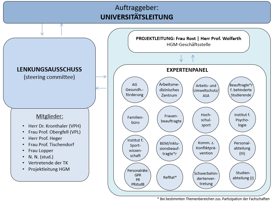 Projektstruktur HGM